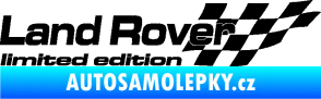 Samolepka Land Rover limited edition pravá černá