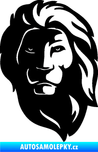 Samolepka Lev 011 pravá černá