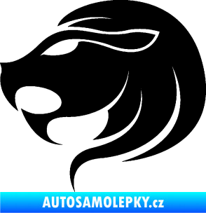 Samolepka Lev zvěrokruh 002 levá černá