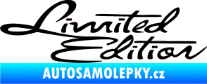 Samolepka Limited edition old černá