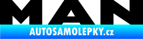 Samolepka MAN nápis černá