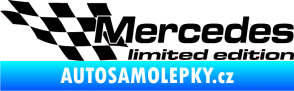 Samolepka Mercedes limited edition levá černá