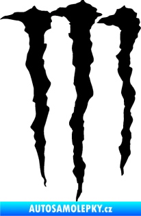 Samolepka Monster Energy 002 černá
