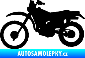 Samolepka Motorka 046 levá černá