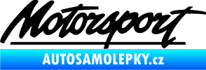 Samolepka Motorsport černá