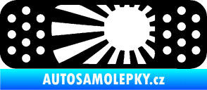 Samolepka Náplast 002 levá černá