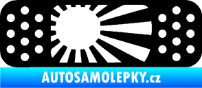 Samolepka Náplast 002 pravá černá