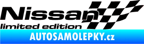 Samolepka Nissan limited edition pravá černá