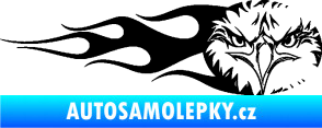 Samolepka Orel 004 pravá černá
