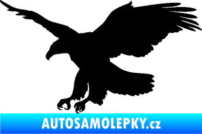 Samolepka Orel 013 levá černá