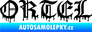 Samolepka Ortel černá