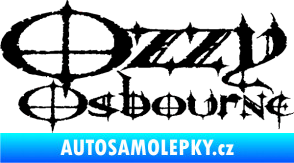 Samolepka Ozzy Osbourne 002 černá