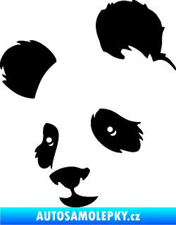 Samolepka Panda 004 levá černá