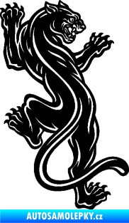 Samolepka Panter 003 pravá black panther černá