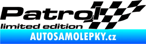 Samolepka Patrol limited edition pravá černá