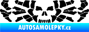 Samolepka Pavouk 017 smrťák černá