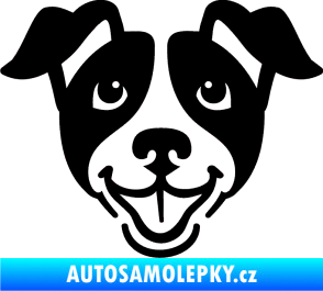 Samolepka Pes 065 černá