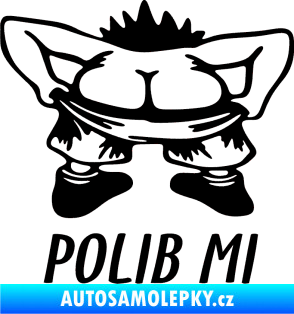 Samolepka Polib mi černá