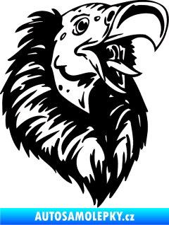 Samolepka Predators 009 pravá sup černá