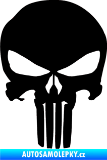 Samolepka Punisher 001 černá