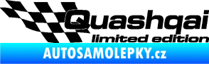 Samolepka Quashqai limited edition levá černá
