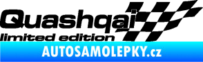 Samolepka Quashqai limited edition pravá černá