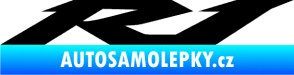 Samolepka R1 001 černá