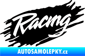 Samolepka Racing 002 černá