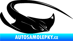 Samolepka Rejnok 002 pravá černá