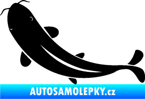 Samolepka Ryba 001 levá černá
