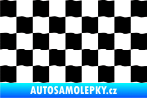 Samolepka Šachovnice 003 černá
