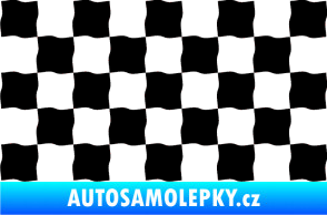 Samolepka Šachovnice 004 černá