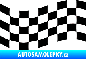 Samolepka Šachovnice 006 černá