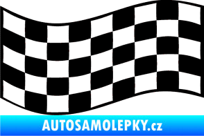 Samolepka Šachovnice 010 černá