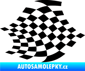 Samolepka Šachovnice 031 černá