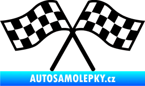 Samolepka Šachovnice 065 černá