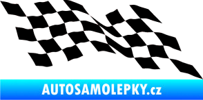 Samolepka Šachovnice 076 černá
