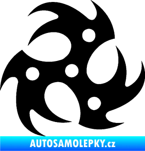 Samolepka Samolepka na víčko od nádrže 005 černá