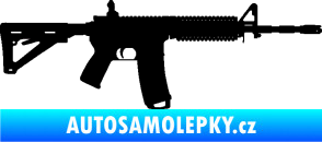 Samolepka Samopal 004 pravá černá