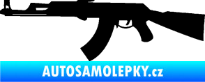Samolepka Samopal 005 levá černá