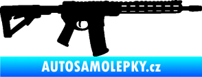 Samolepka Samopal 007 pravá černá