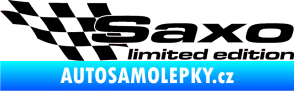 Samolepka Saxo limited edition levá černá