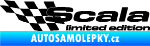 Samolepka Scala limited edition levá černá