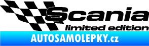Samolepka Scania limited edition levá černá