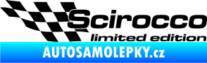 Samolepka Scirocco limited edition levá černá