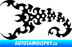 Samolepka Štír 015 levá černá