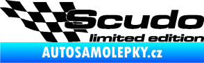 Samolepka Scudo limited edition levá černá