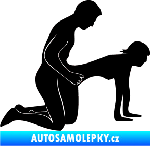 Samolepka Sexy siluety 024 černá