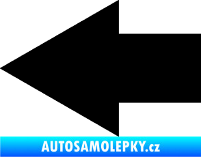 Samolepka Šipka 001 levá ikonka černá