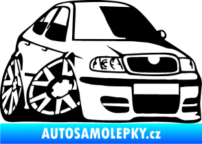 Samolepka Skoda Octavia Karikatura Prava Autosamolepky Cz